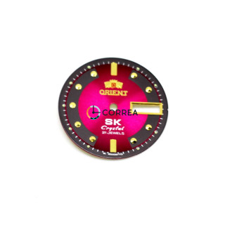 Циферблат для годинника Orient SK червоний CO-008